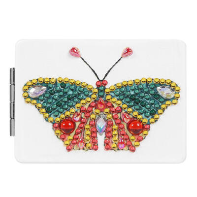 

DIY Butterfly Special Shaped Diamond Painting Ultra-thin Mini Makeup Mirror