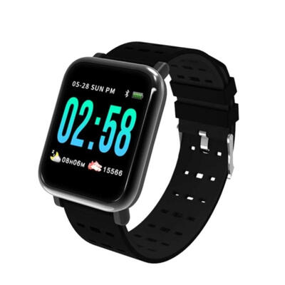 

A6 Color LCD Smart Wristband Heart Rate Monitor Sport Fitness Tracker Sleep Monitor IP67 Waterproof Watch