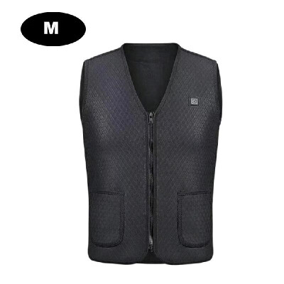 

USB Electric Heating Vest Sleeveless Body Warmer Jacket with 3 Adjustable Temperatures Men & Women Heated Clothes for Outdoor Skii