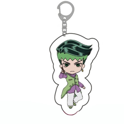 

CAR-TOBBY Anime Jojos Bizarre Adventure Keychain Cartoon Figure Acrylic Keychain