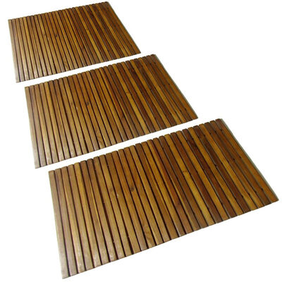 

3 pcs Acacia Bath Mat 315"x197"