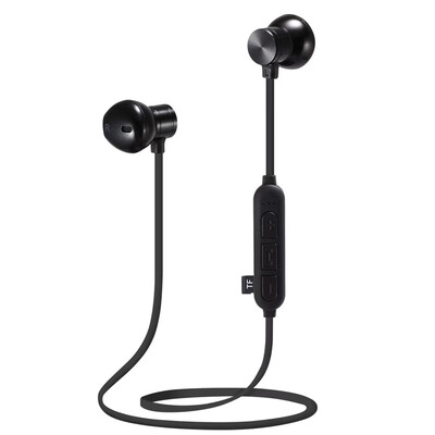 

Cross-border exclusive M12 wireless sports Bluetooth headset Running Metal magnetic card MP3 music headphones