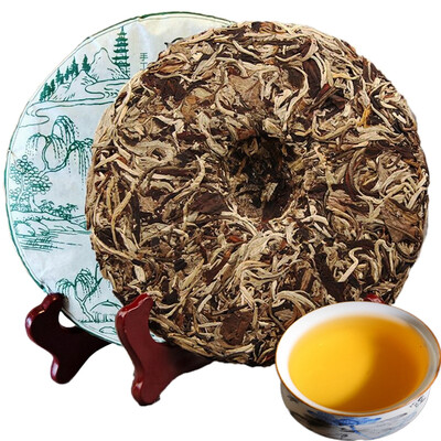 

357g Chinese Tea Yunnan Raw Puerh Tea Cake Organic Moonlight Beauty Puer Moonlight Sheng Pu-erh Cha