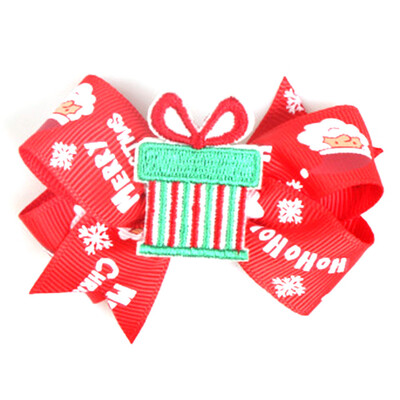 

2Pcs\Set Christmas Series Hair Pin Cute Glitter Hairpin Elk Snowman Hair Clips Kids Hair Accessories