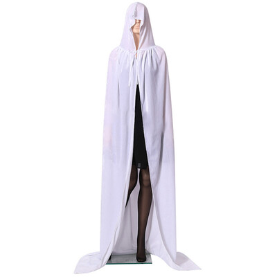 

Hooded Cloak Long Velvet Cape for Christmas Halloween Cosplay Costumes