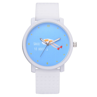 

Korean fashion trend cute student candy color silicone watch explosion models casual decoration popular ladies watch