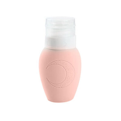

2-in-1 70ml Portable Silicone Squeeze Bottle with Detachable Cleaning Face Brush Shampoo Lotion Container Empty Bottles Travel Acc