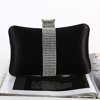 

Tailored Womens Evening Handbag Diamond Pillow Shaped clutchbag Shoulder Cross Bag