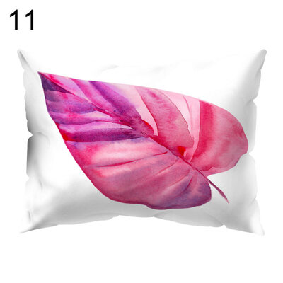

Fashion Monstera Leaf Throw Pillow Case Cushion Cover Sofa Bed Home Car Decor