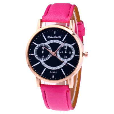 

Minimalist ladies Wristwatch owl eyes Pattern Watch Top Brand Luxury PU Leather Quartz Watches Women Fashion Watch 2018 Gift &Ff