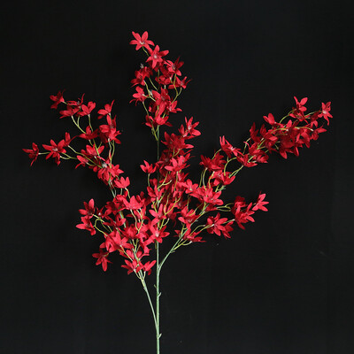 

〖Follure〗Artificial Flower Dancing Orchid Fake Flower Home Wedding Party Floral Decor