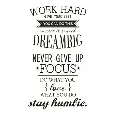 

Stay Humble And Love Window Wall Art Decal Wall Sticker Wall Decal
