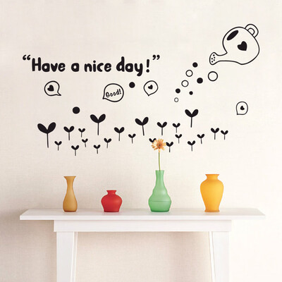 

〖Follure〗Have A Nice Day Removable Art Vinyl Mural Room Decor Wall Stickers