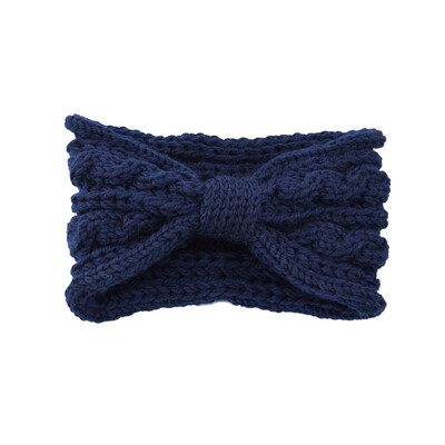 

Women Fashon Wool Woven Twist Knitted Turban Headband Ear Warmer Head Wrap Autumn And Winter Warm Ear Warm Head wear