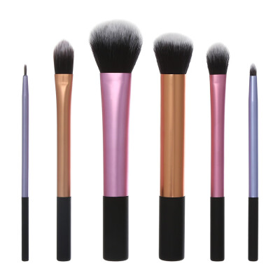 

Toponeto 6PCS Make Up Foundation Eyebrow Eyeliner Blush Cosmetic Concealer Brushes