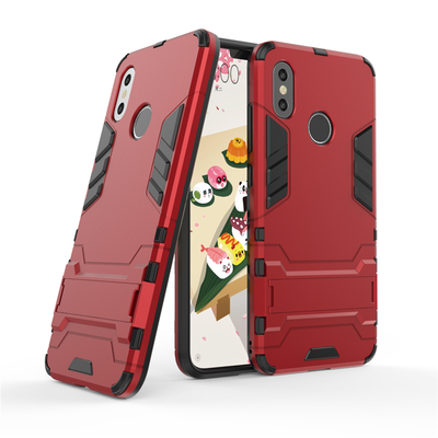 

Goowiiz Phone Case For Xiaomi Mi 88 SePoco F1Pocophone F1Note 3 Armor PCTPU Silicone Hard Bracket Double Protection
