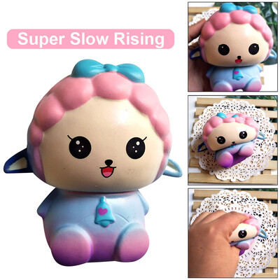 

Siaonvr Galaxy Cartoon Sheep Scented Slow Rising Pressure Squeeze Stress Reliever Toy