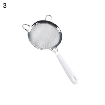 

Stainless Steel Fine Mesh Strainer Colander Sieve Sifter Kitchen Cooking Tool