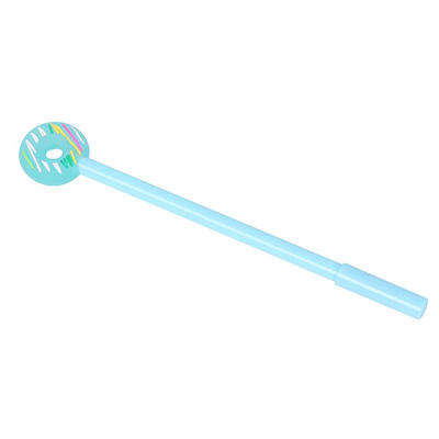 

Candy Color Donut Gel Pen 038mm Black Ink Neutral Pen Student Stationery