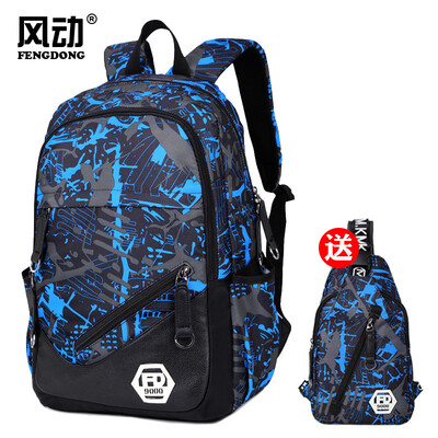 

Backpack Oxford Mens Casual Backpack Mens Travel Bag