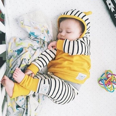 

Newborn Baby Infant Boy Girl Romper Jumpsuit Bodysuit Outfit Hooded Clothes New
