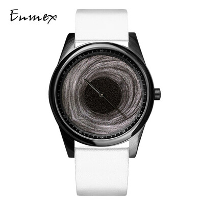 

Festival gift Enmex creative design wrist watch vein fate winding deep temperament wrist watch