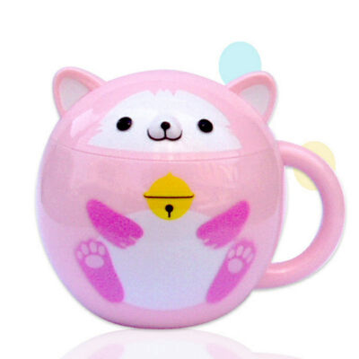 

Mini Plastic Cute Cartoon Animals Cup for Coffee Water Breakfast Children Festival Gift Anti-hot Double-layer Environment-fri