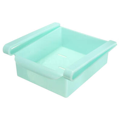 

Slide Kitchen Fridge Freezer Space Saver Organizer Storage Rack Shelf Holde