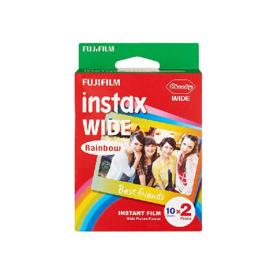 

Fujifilm Fujifilm Polaroid 5 inch photo paper once imaging instax210 W300 wide white photo paper 5 inch black&white time a