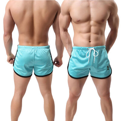 

Mens Summer Breathable Shorts Gym Sports Running Sleep Casual Short Pants