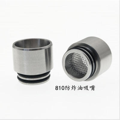 

New 810 stainless steel color nozzle Metal cigarette holder with filter anti-frozen oil nozzle