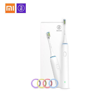 

Xiaomi Soocare Soocas Waterproof Electric Toothbrush Rechargeable Sonic Toothbrush Upgraded Ultrasonic Toothbrush