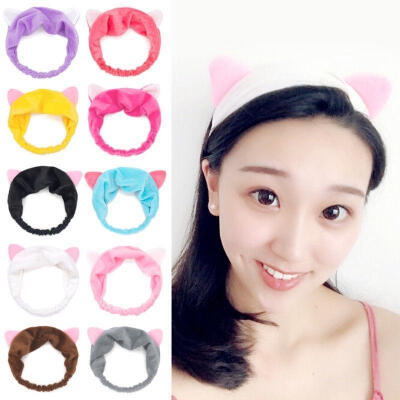 

Cat Ears Hairband Party Gift Headdress Soft Hair Accessories Makeup Sports Tools