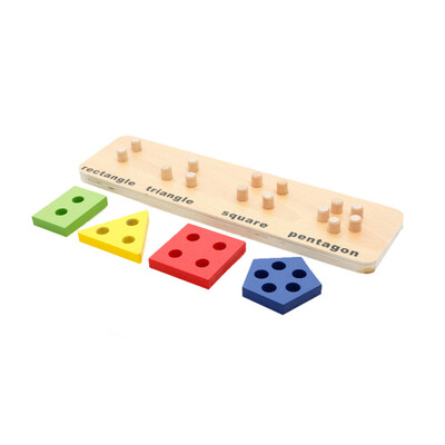 

Tailored Color Shape Recognition Wooden Geometric Board Sorting Block Toys Kids Learning