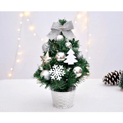 

〖Follure〗Artificial Tabletop Mini Christmas Tree Decorations Festival Miniature Tree