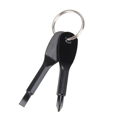 

2pcs Key Ring Screwdriver EDC Set Outdoor Pocket Mini Tool with Keychain