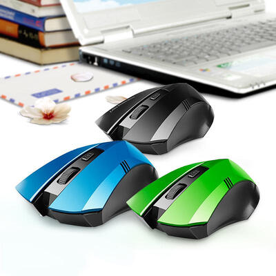 

Slim 24 GHz Optical Wireless Mouse Mice Receiver For Laptop PC Mac Super Value