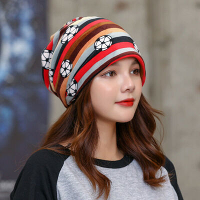

Beanie Hat Mens Ladies Womens Slouch Winter Woolly Ski Velvet Turn Up Warm New