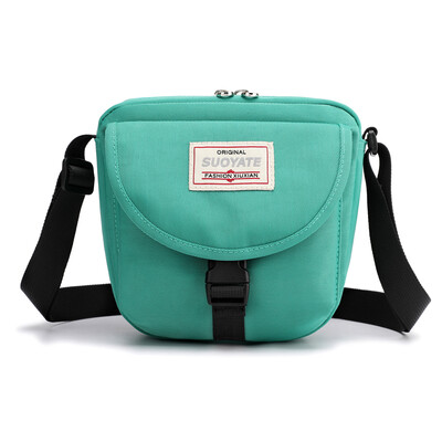 

Canvas bag woman slanted Internet celebrity bag single shoulder bag nylon Oxford cloth bag 100 times mini sports bag