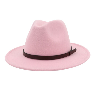 

Tailored Hat with Belt Men Women Unisex Festival Spring Winter Wedding Prom Hat