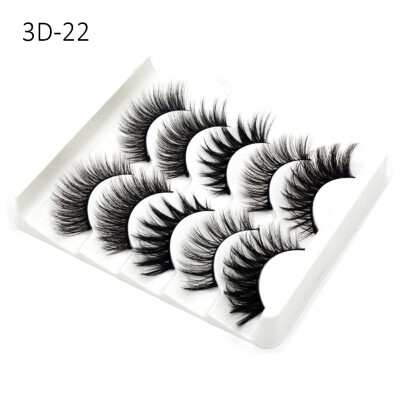 

3d Synthetic Hair Lashes curl false eyelashes False Eyelashes Natural Dense Curling Handmade False Lashes Makeup Tool