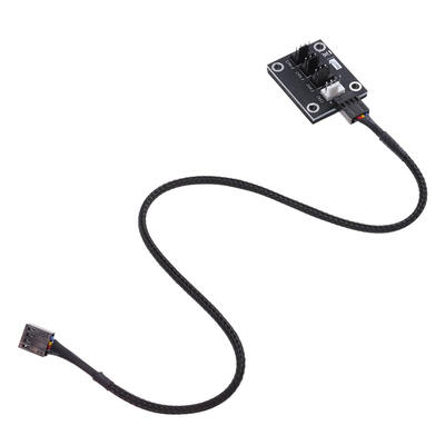 

DC 12V 4 Way PWM Controller Splitter Hub for PC Cooling Fans Power Cable