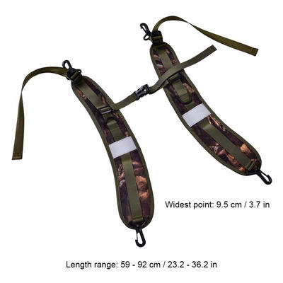 

Greensen 1 Pair Travel Camping Sports Bag Backpack Shoulder Straps Belt Camouflage Color