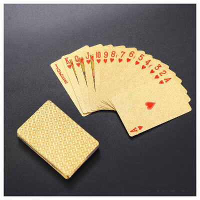 

Creative Individuality Colorfast Environmental PVC Plastic Waterproof Table Games Playing Cards Poker