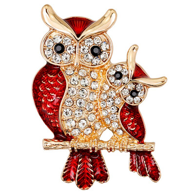 

Crystal Rose Insect Plants Rhinestone Brooch Decoration Collection Gift