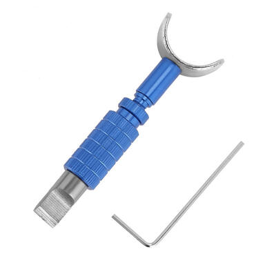 

Greensen Adjustable Aluminium Alloy Handmade Swivel Leather Rotating Craving Tool with Blade