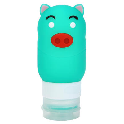 

Cartoon Shampoo Storage Bottle Shower Gel Lotion Refillable Jar Organizer