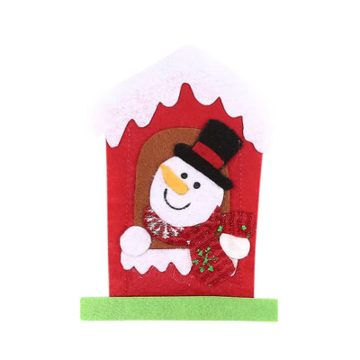 

Tailored Decoration Creative Home Party Fork Set Hat Tree Storage Tool Christmas Bag