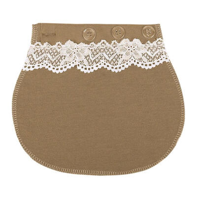 

Pregnancy Maternity Waistband Belt Adjustable Elastic Waist Extender Button