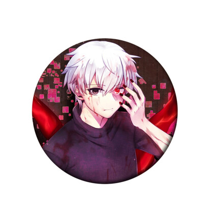 

Tokyo Ghoul Brooch Japanese Animation Tokyo Ghoul Creative Kawaii Brooches & Pins for Clothes Bags Caps&Pencil Cases